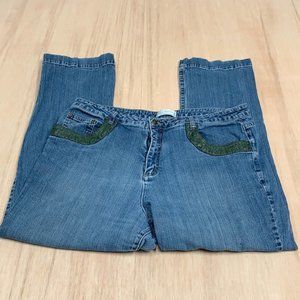 Cj banks bootcut jeans 18w blue